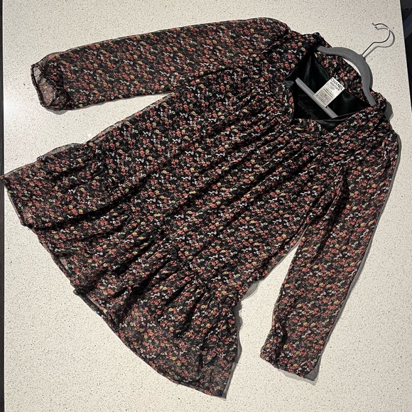 CHANEL 90's Vintage Floral Dress fits Size Small Vintage Chanel - Picture 5 of 16